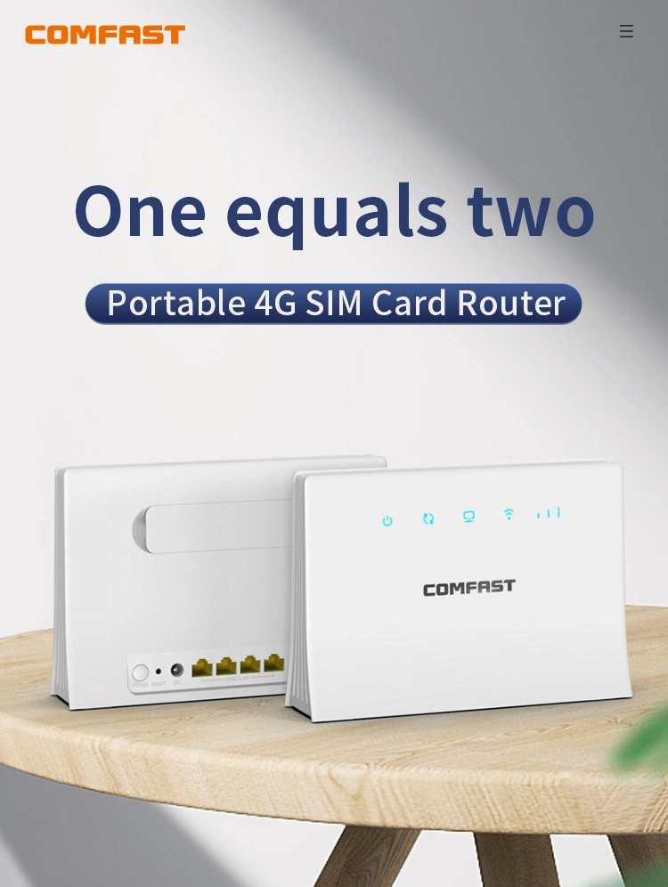 CF-Er10 300Mbps 4G WiFi Router LTE 4G Wireless Router with SIM Card Portable 4G Router